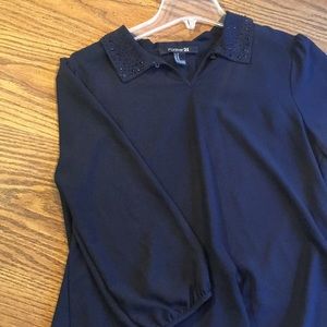 Forever 21 collared top